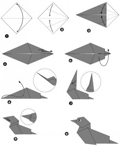 Tuto origami canard