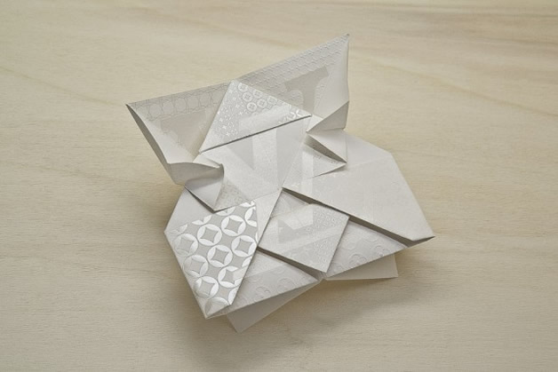 Louis Vuitton invitation origami