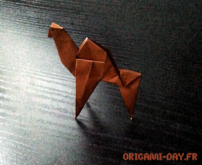 Origami dromadaire