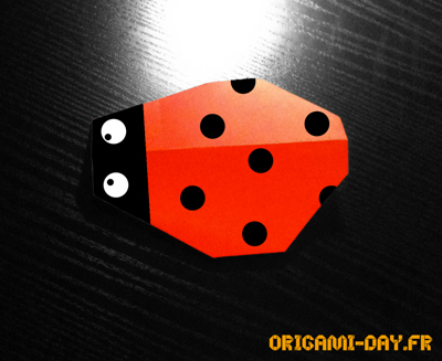 Origami Coccinelle