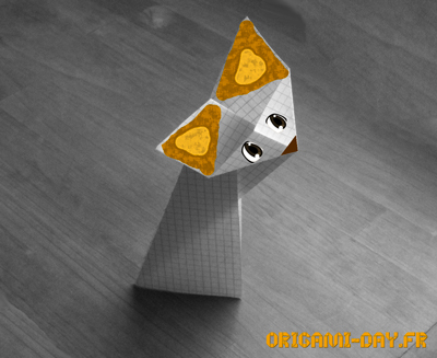 Origami Renard