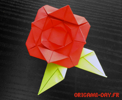 Origami Rose Simple