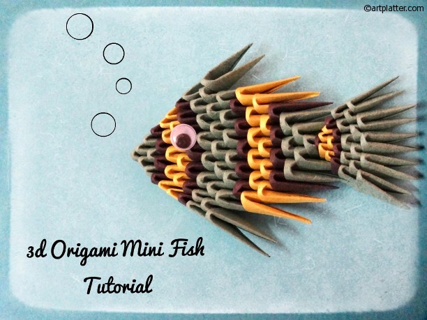 Les plus beaux poissons d’avril origami